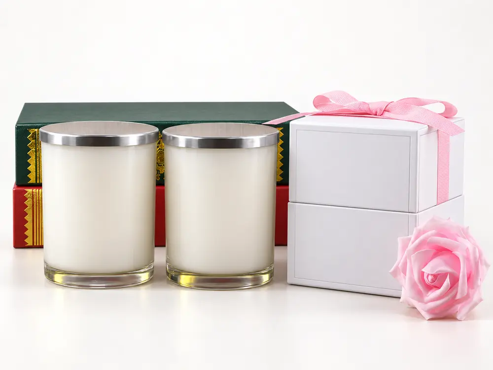 Custom Handmade Scented Candle, in Glass with Nice Packing