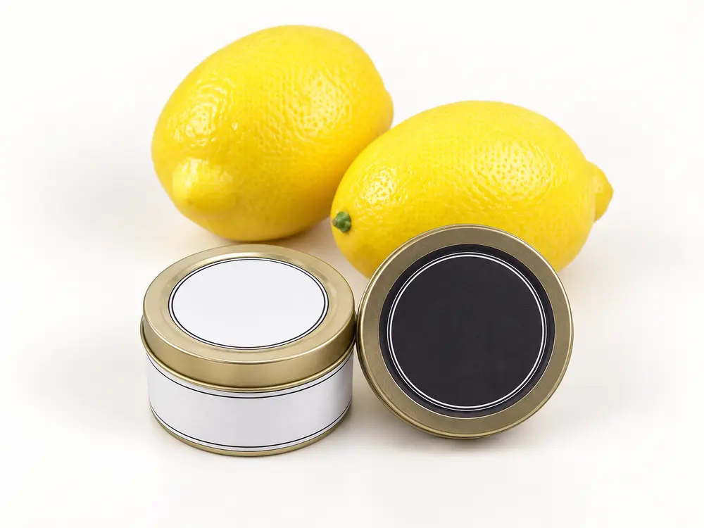 Custom Scented Tin Candle for Birthday