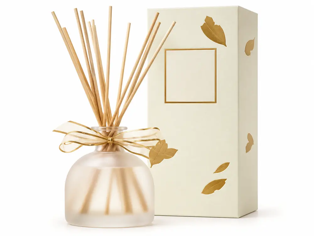 Custom Luxury Aroma Reed Diffuser with Rattan Sticks