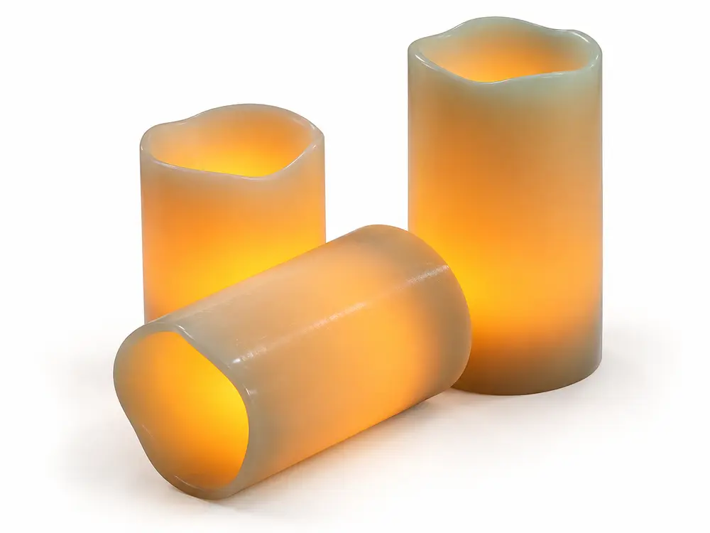 Custom Battery Operated LED Candles for Decorative