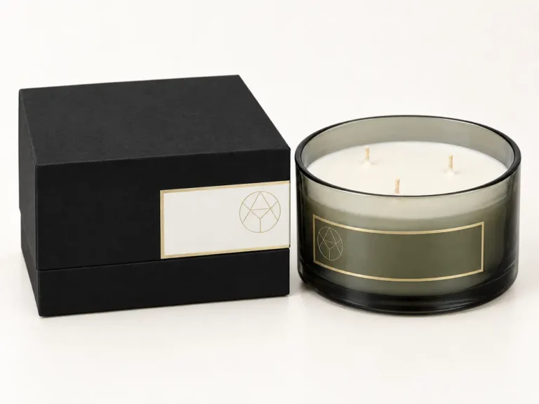 Custom Home Decoration Natural Scented Candle, Long Burning Time