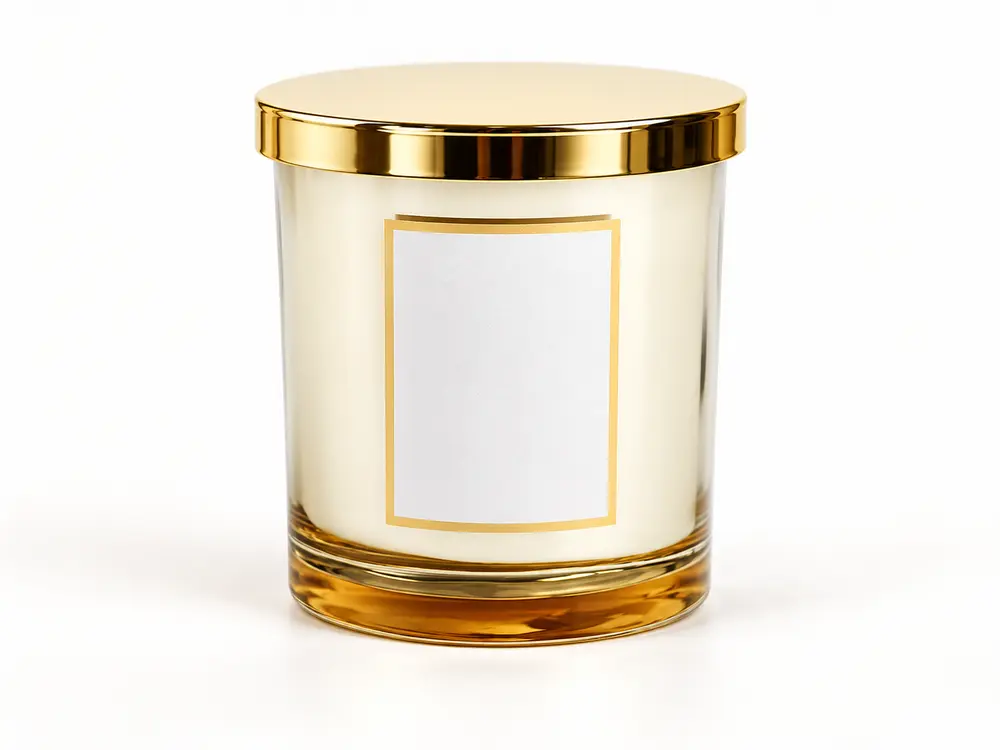 Custom Hand Poured Luxury Scented Soy Candle in Glass Jar with Nice Packaging for Gift