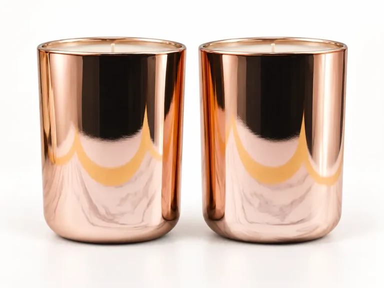 Custom Rose Gold Scented Candles Popular in Market