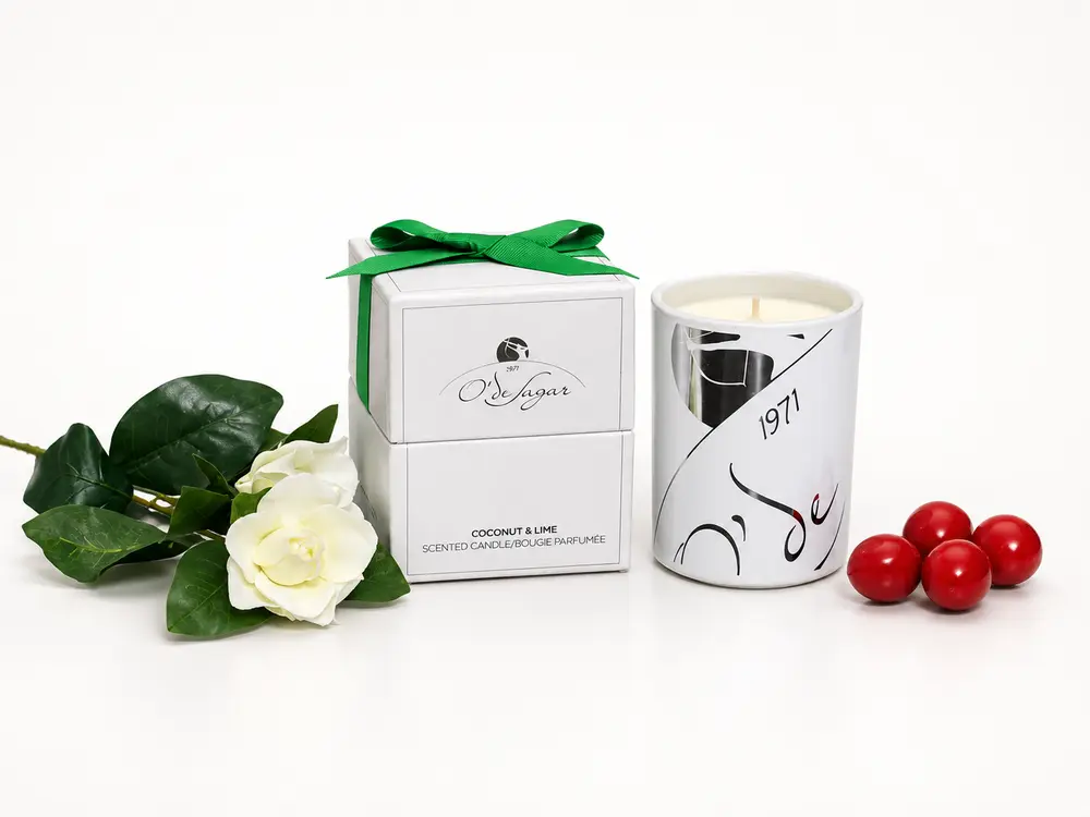 Custom Natural Soy Candle, Eco-Friendly and Long Burning Time