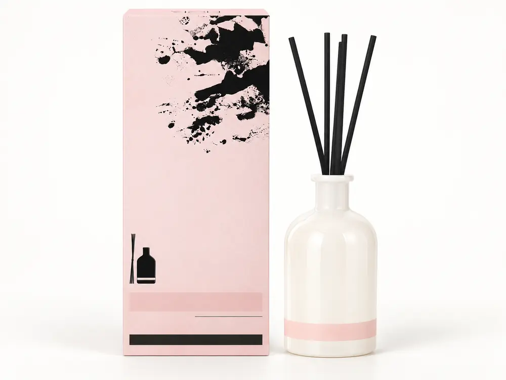 Custom Luxury Aroma Reed Diffuser with Rattan Sticks