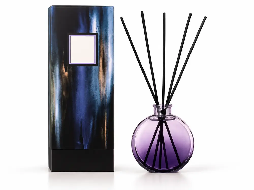 Custom Luxury Glass Rattan Reed Diffuser