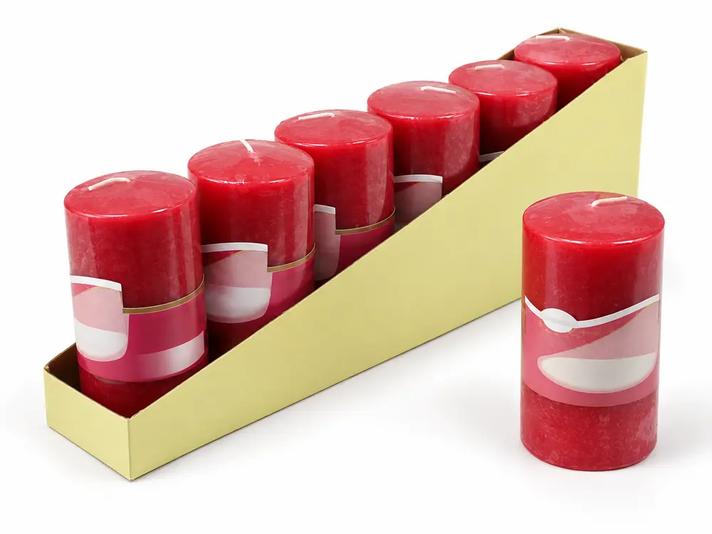 Custom Most Popular Scented Pillar Candle for Decoration