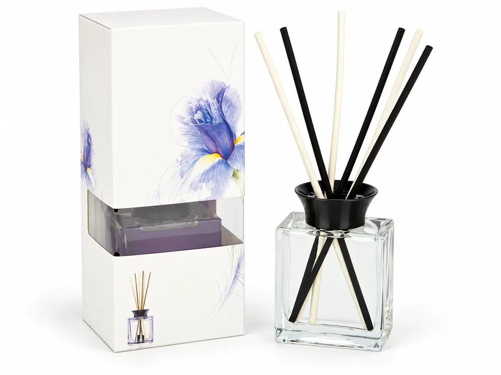 Custom Luxury Green Tea Aroma Oil Diffuser with Rattan Sticks