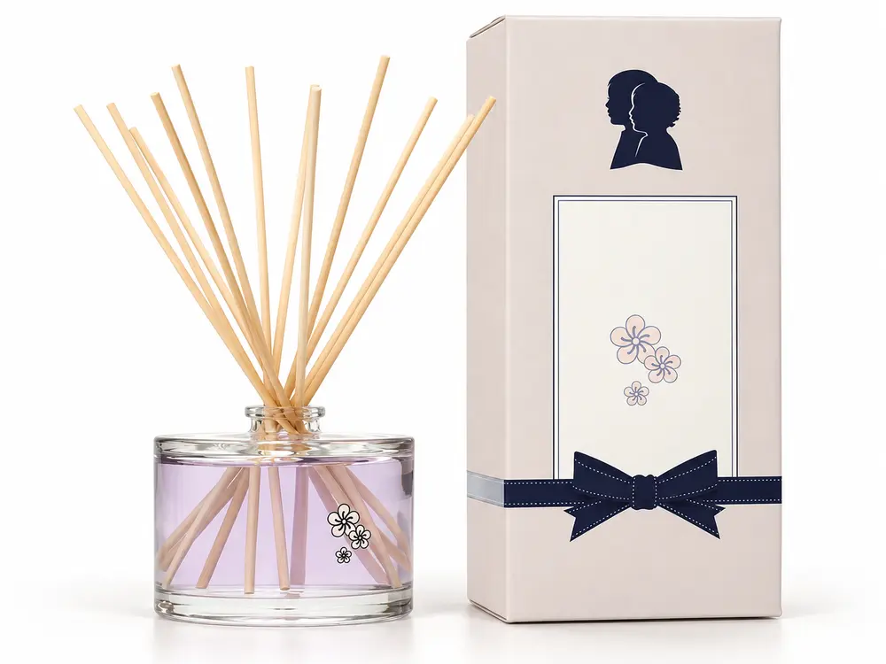 Custom Luxury Fragrance Reed Diffuser for Home Decoration