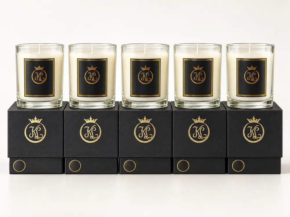Custom Beautiful Scented Candles