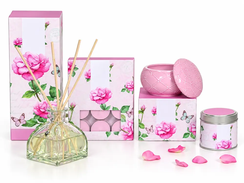 Custom Aroma Reed Diffuser with Wooden Sticks