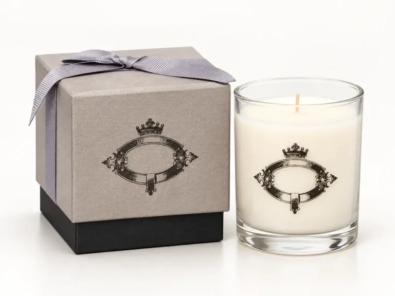 Custom Scented Candle in a Glass Jar