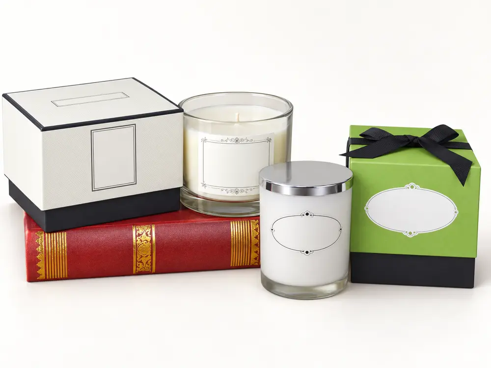 Custom Fashionable Home Scented Candles in Glass with Gift Box