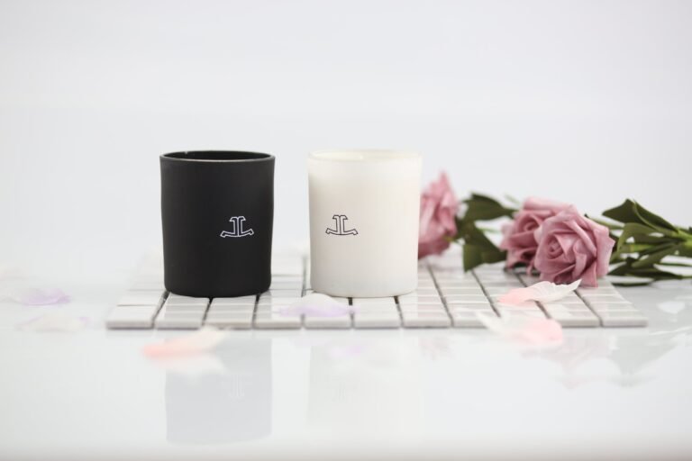 Custom Personalized Scented Soy Candle with Gift Box