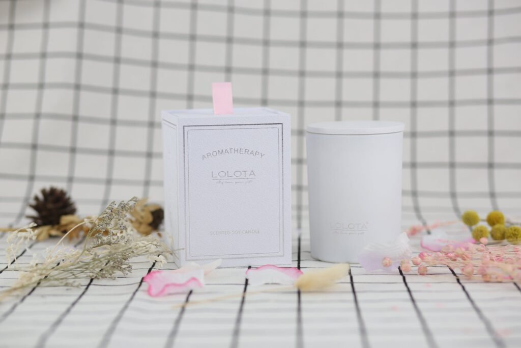 Custom Soy Wax Candle in Glass, Eco-Friendly, Various Sizes Are Available