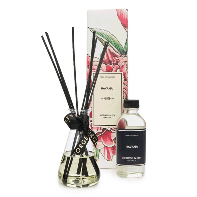 Custom Tapered Glass Aroma Reed Diffuser Set Home Fragrance Reed Diffuser