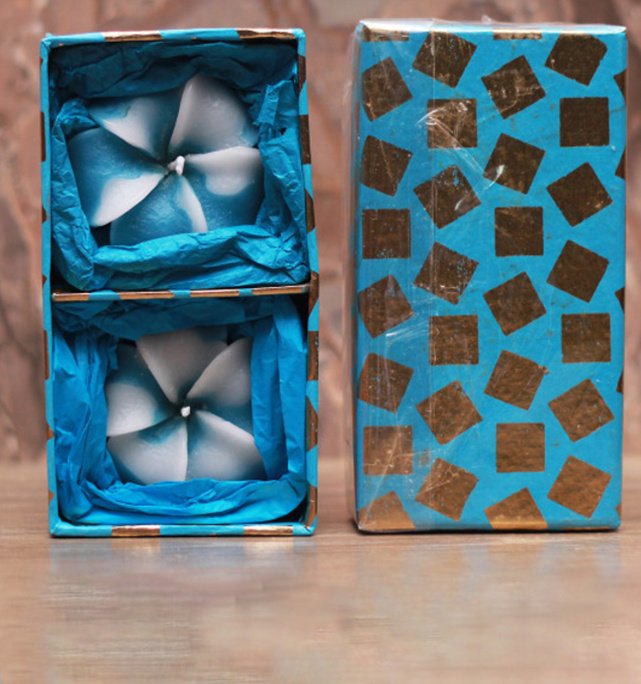Custom Romantic Luxury Package Color Paraffin Wax Wedding Carved Candles