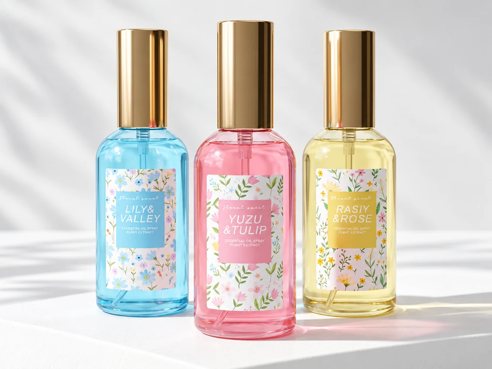 Botanical Label Glass Room Spray Collection