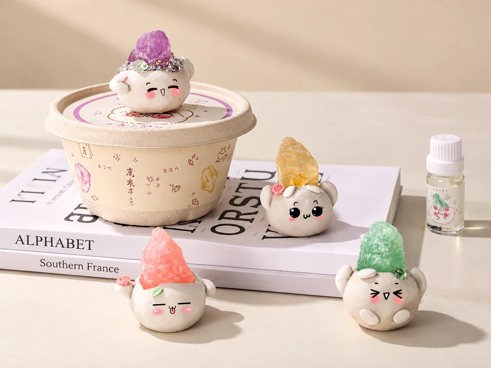 Crystal and Clay Aroma Ornament DIY Kit