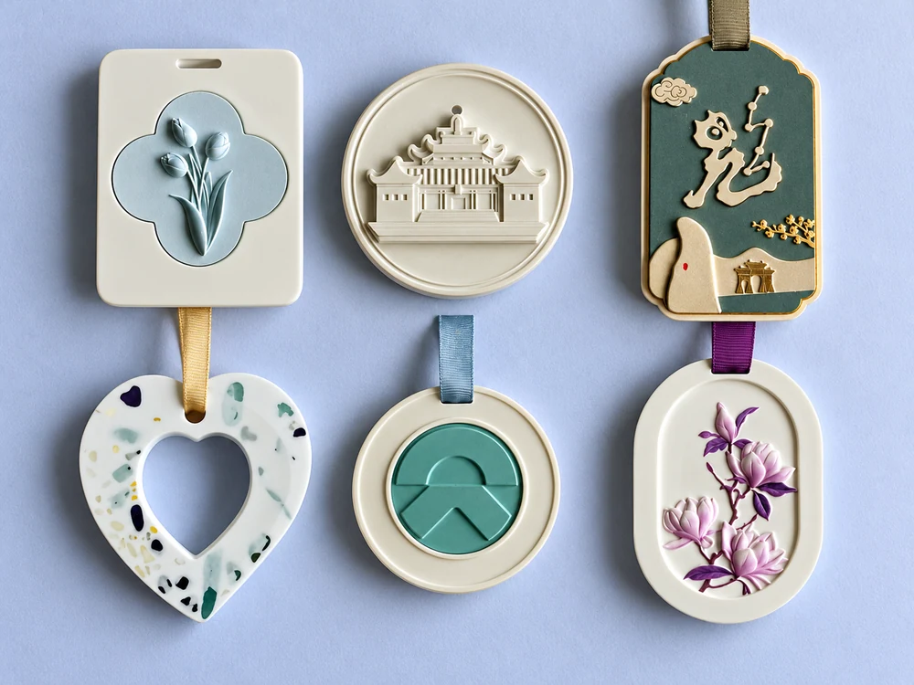 Custom Relief Plaster Fragrance Plaque Designs