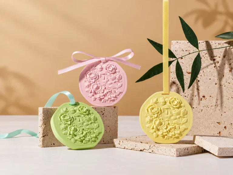 Floral Relief Tea-Scented Plaster Hangers