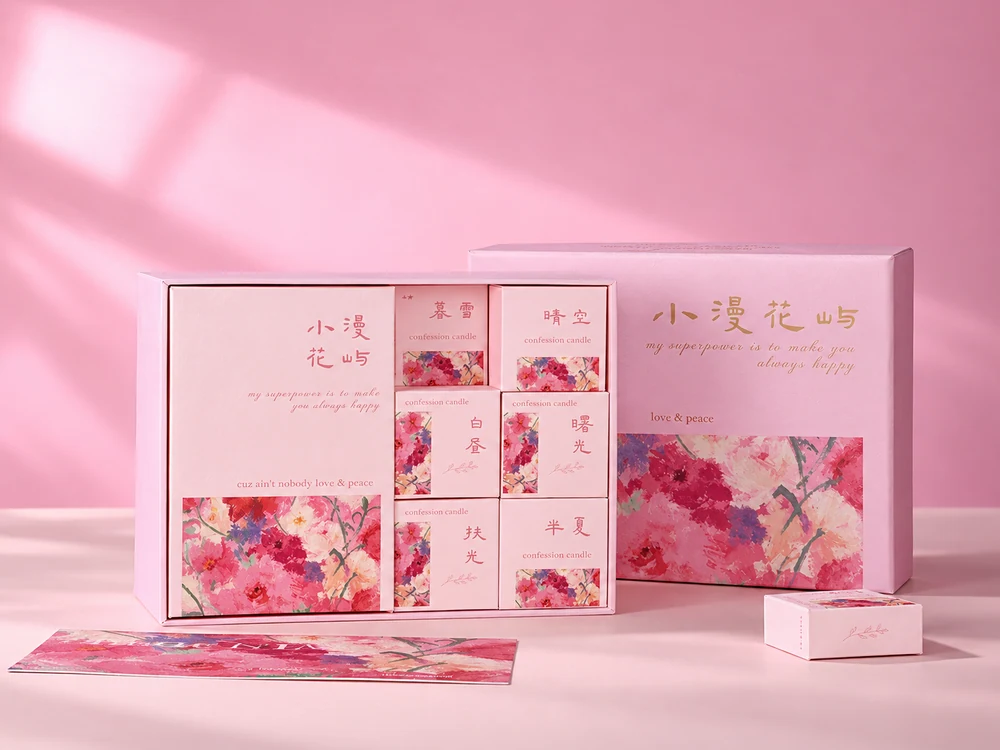 Floral Tealight Discovery Gift Set