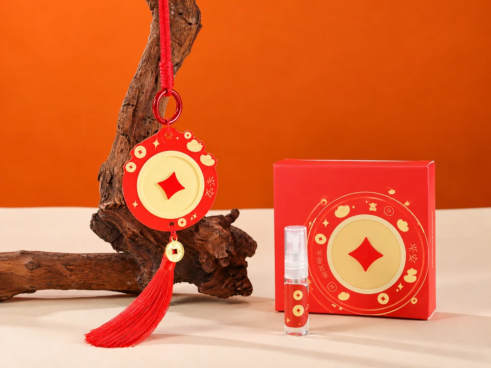 Lucky Coin Plaster Hanging Car Diffuser