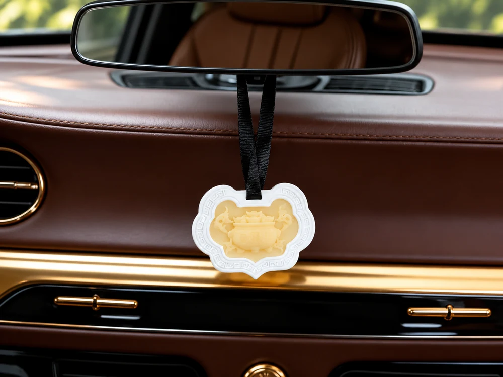 Lucky Lock Plaster Car Fragrance Hanger