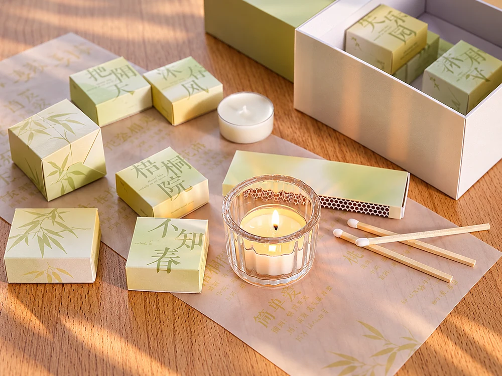 Mini Soy Tealights in Individual Gift Cartons