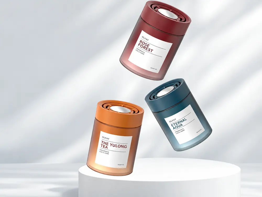 180 g Gel Car Fragrance Jar