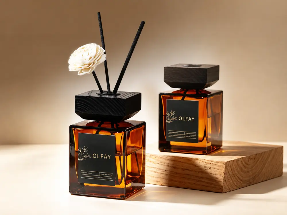 200 ml Amber Flower Reed Diffuser
