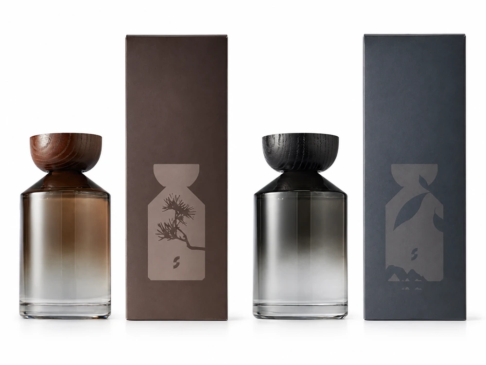 300 ml Sloped-Shoulder Glass Reed Diffuser