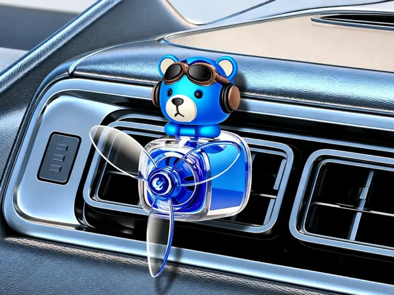 Bear-Shaped Car Vent Fragrance Clip