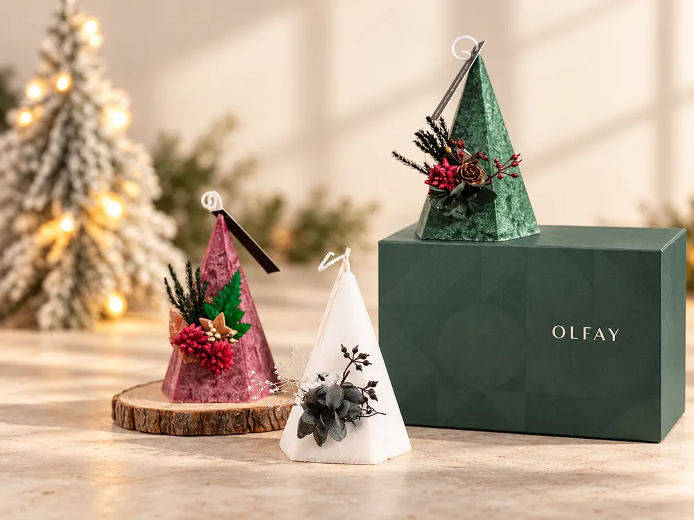 Christmas Tree Scented Candle Collection