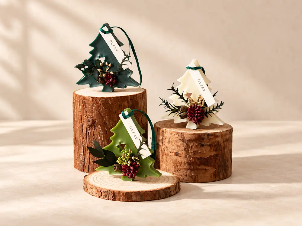 Christmas Tree Scented Wax Hanging Tablet