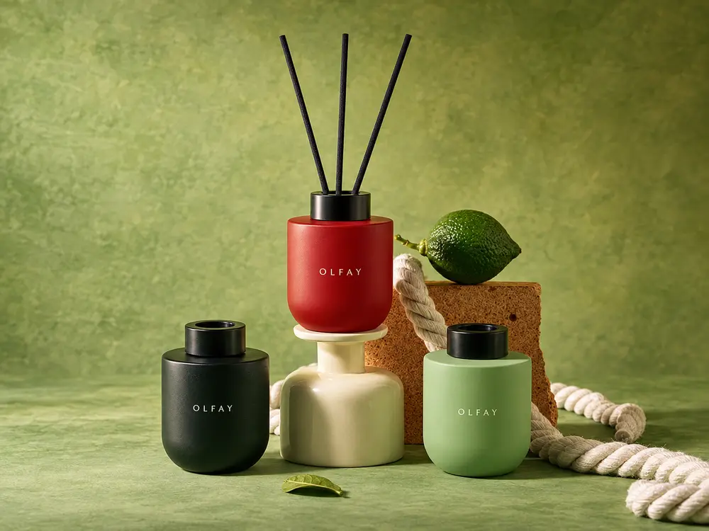 Colored Pedestal Reed Diffuser Collection