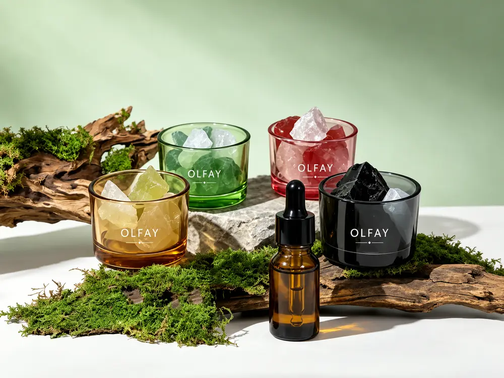 Crystal Diffuser Bowl and Fragrance Oil Gift Set