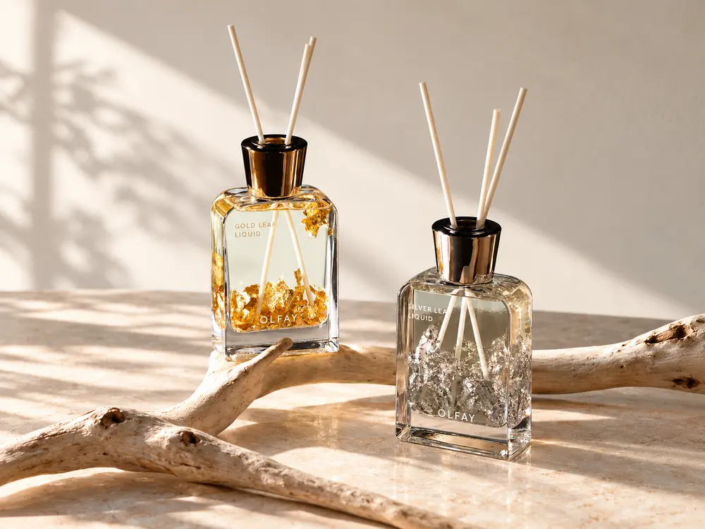 Decorative Flake Glass Reed Diffuser