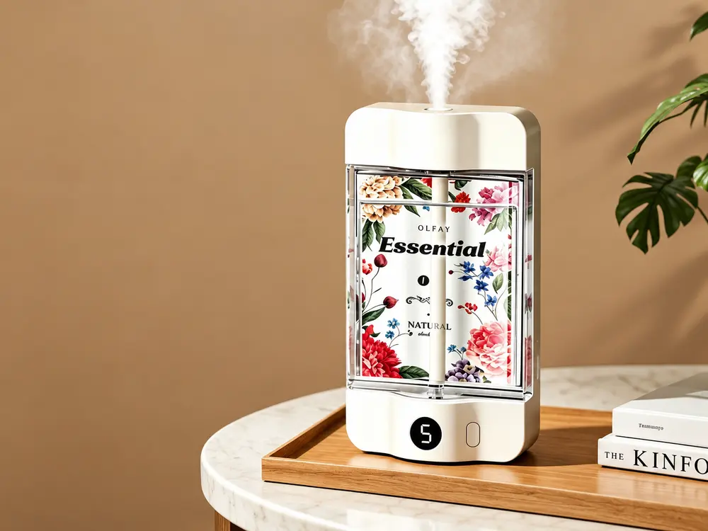 Digital-Display Automatic Aroma Diffuser