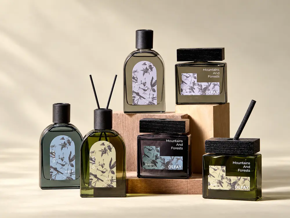 Forest Glass Reed Diffuser Collection