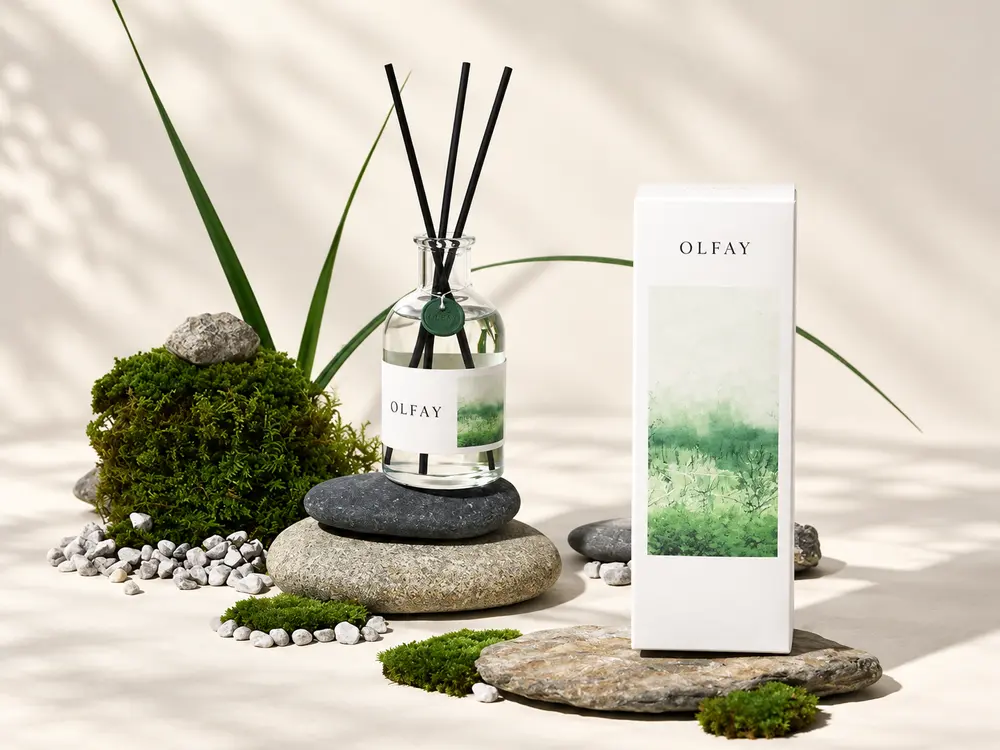 Moss and Grass Reed Diffuser Gift Set