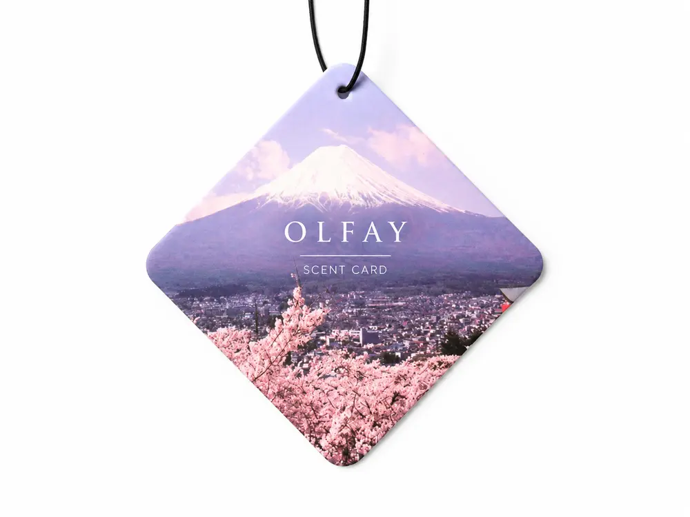 Mount Fuji Hanging Car Fragrance Card