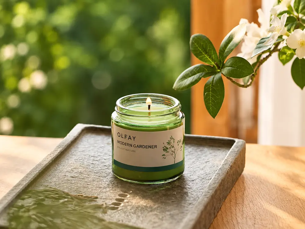 Osmanthus and Longjing Tea Scented Candle