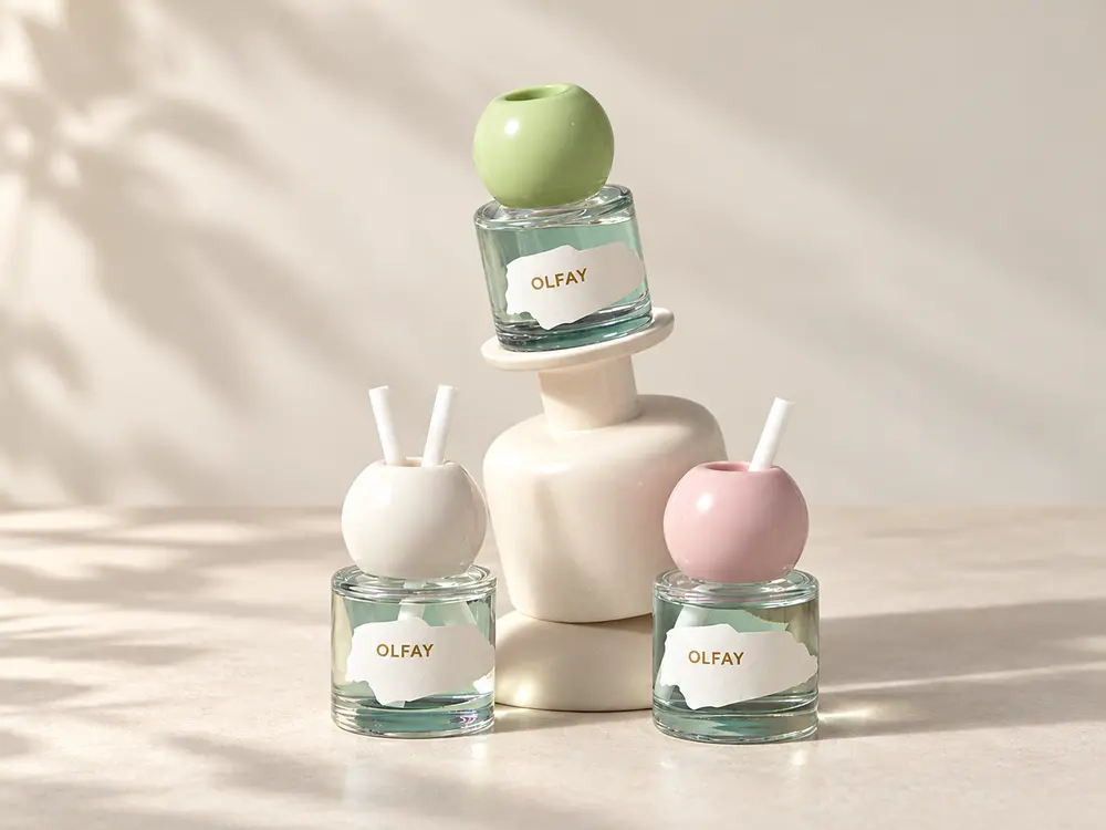 Pastel Car Fragrance Bottle Collection