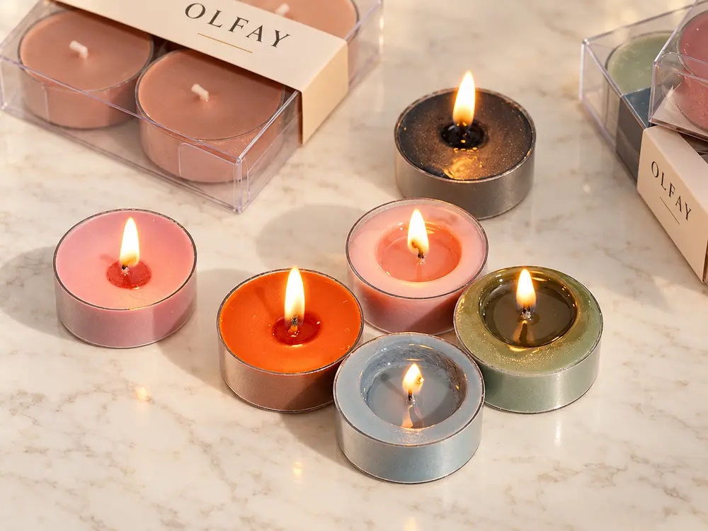 Round Mini Scented Candle Collection view 1