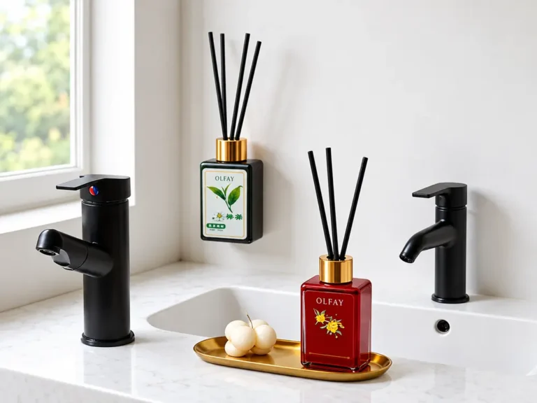 100ml Wall-Mount Reed Diffuser in a Dark Bottle