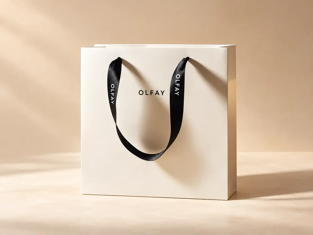 White Fragrance Gift Bag