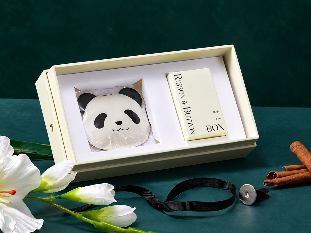 Panda Car Fragrance Sachet Gift Box