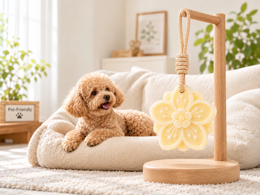 Pet-Friendly Gardenia Flower Fragrance Hanger