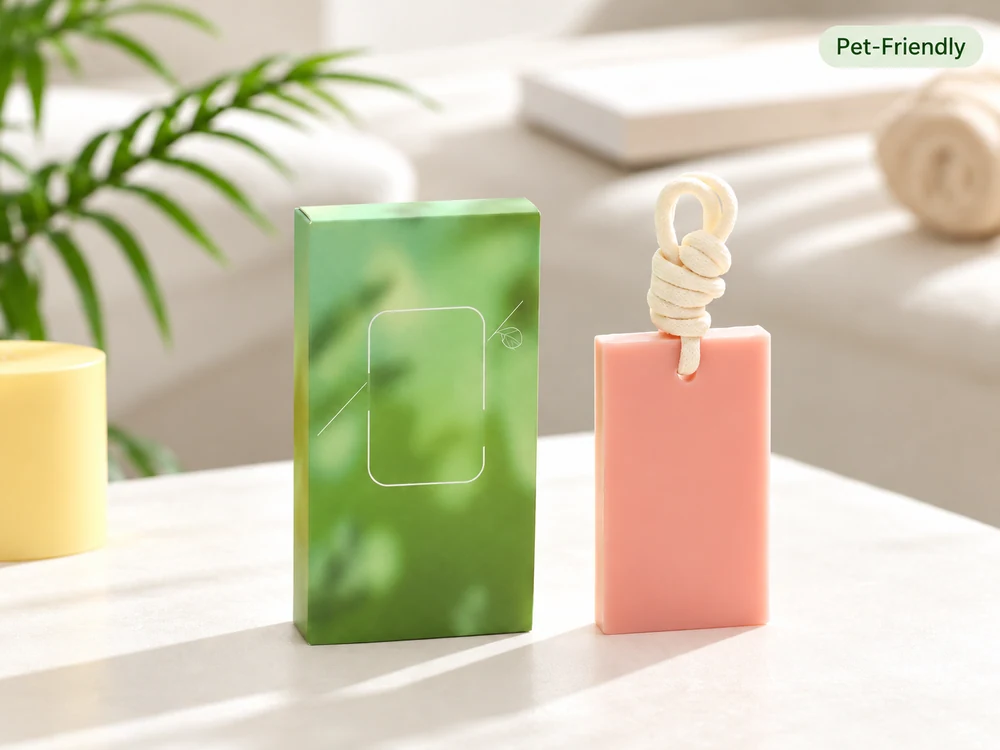 Pet-Friendly Rectangular Scented Wax Hanger